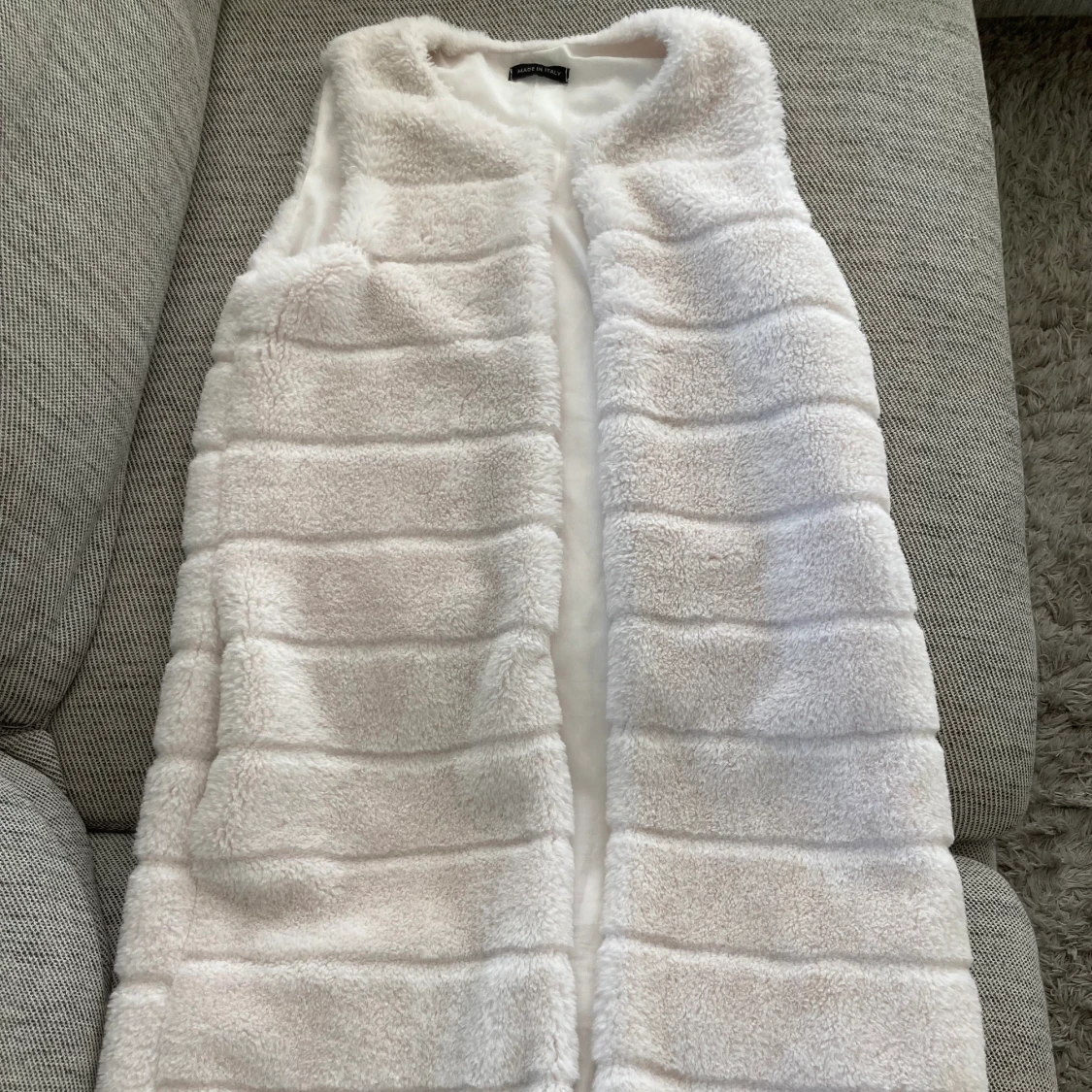 Cream Color Fur - Made in Italy - 90