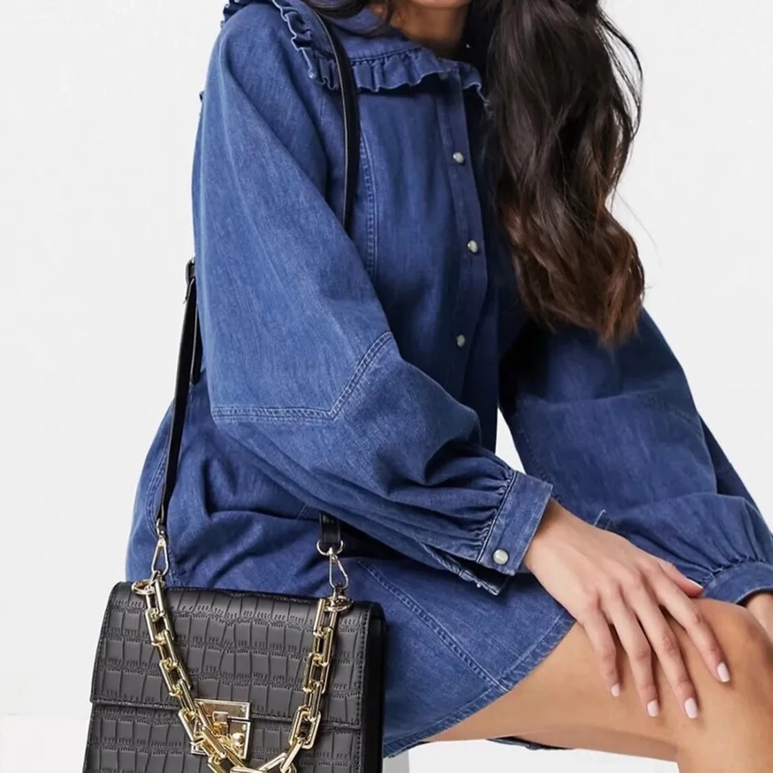 Jeansklänning  - 90