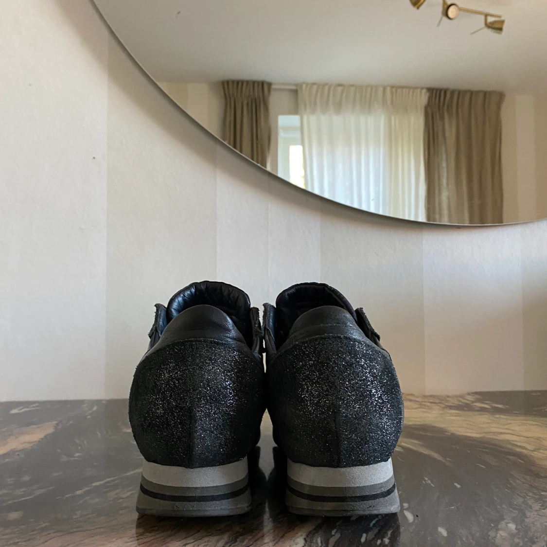 Svarta Philippe Model skor dam - 90