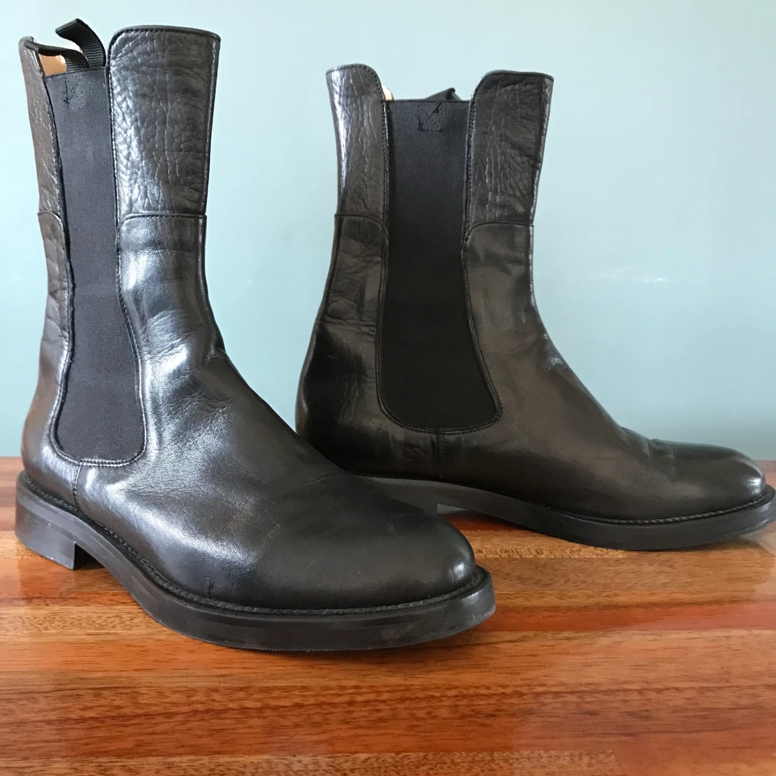 Italiensk Skinnstövel Alberville 