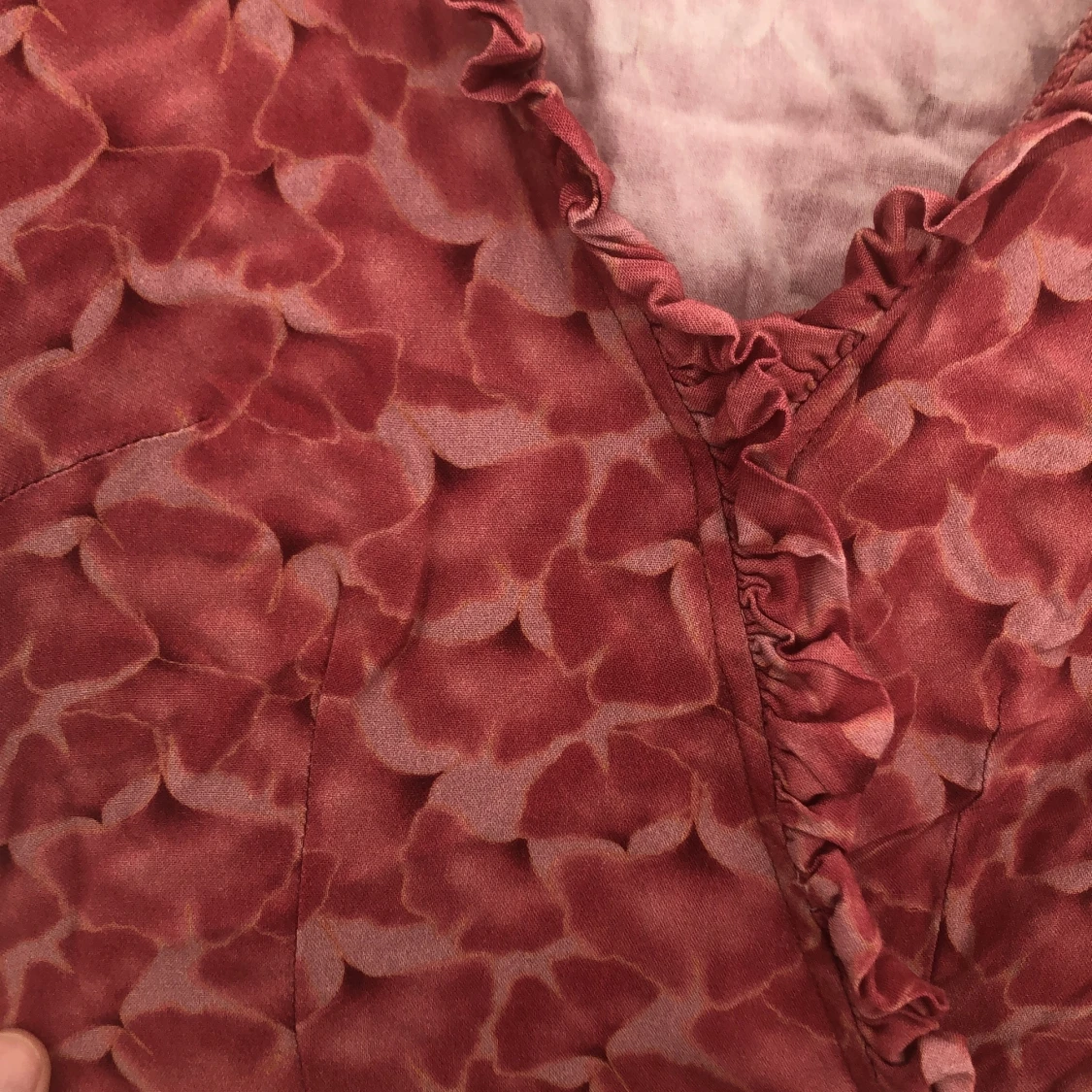 Wrap tie klänning storlek S - 90