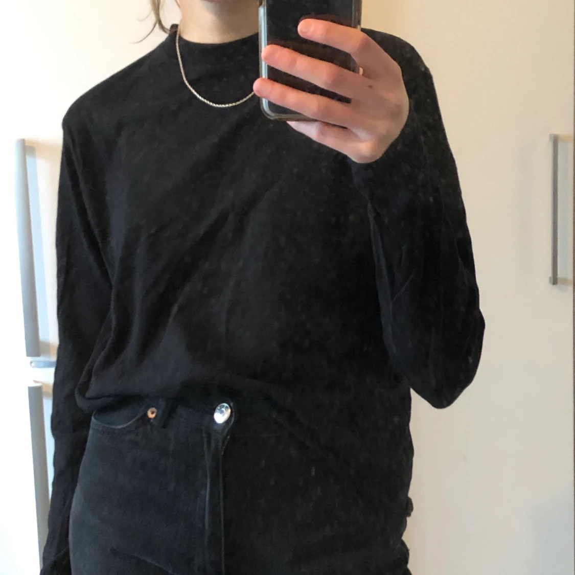 Svart långärmad från weekday - 90