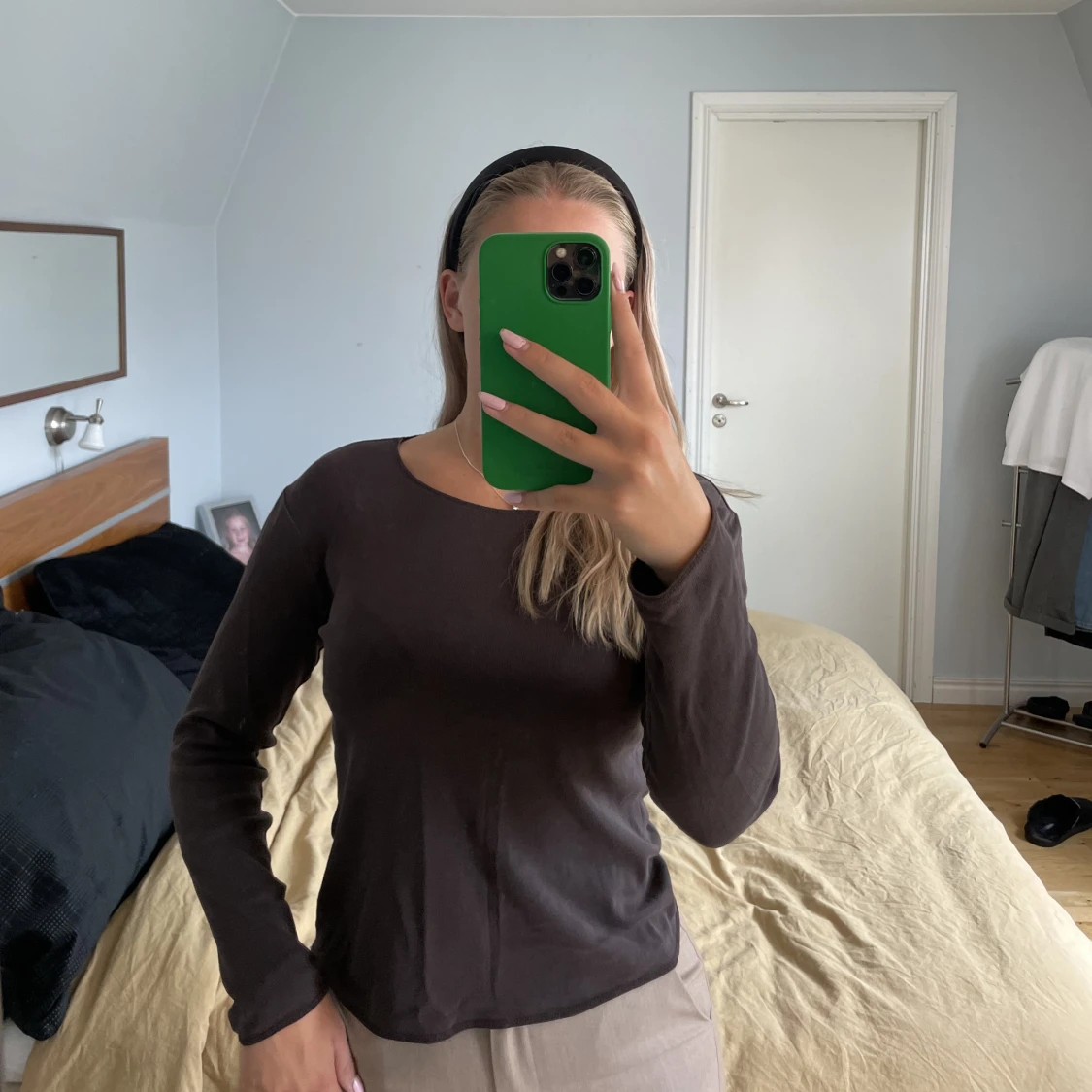 Brun topp