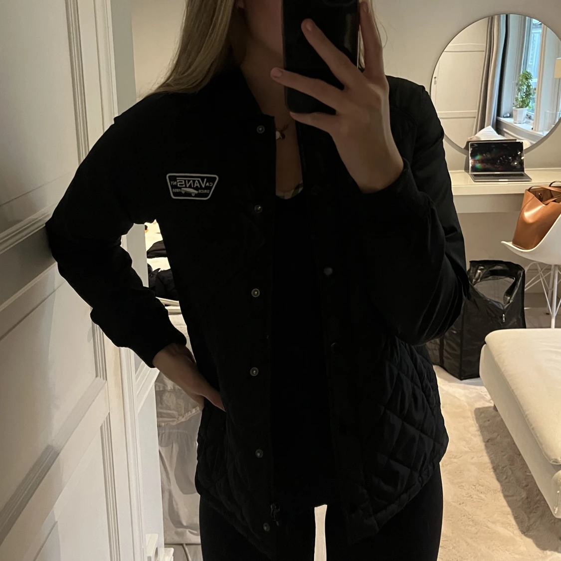 Quiltad jacka vans - 90