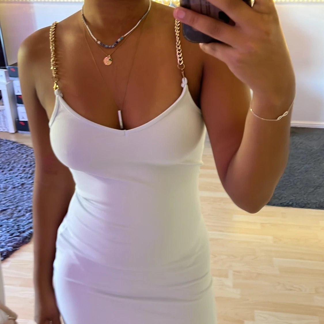 Blå klänning  - 91