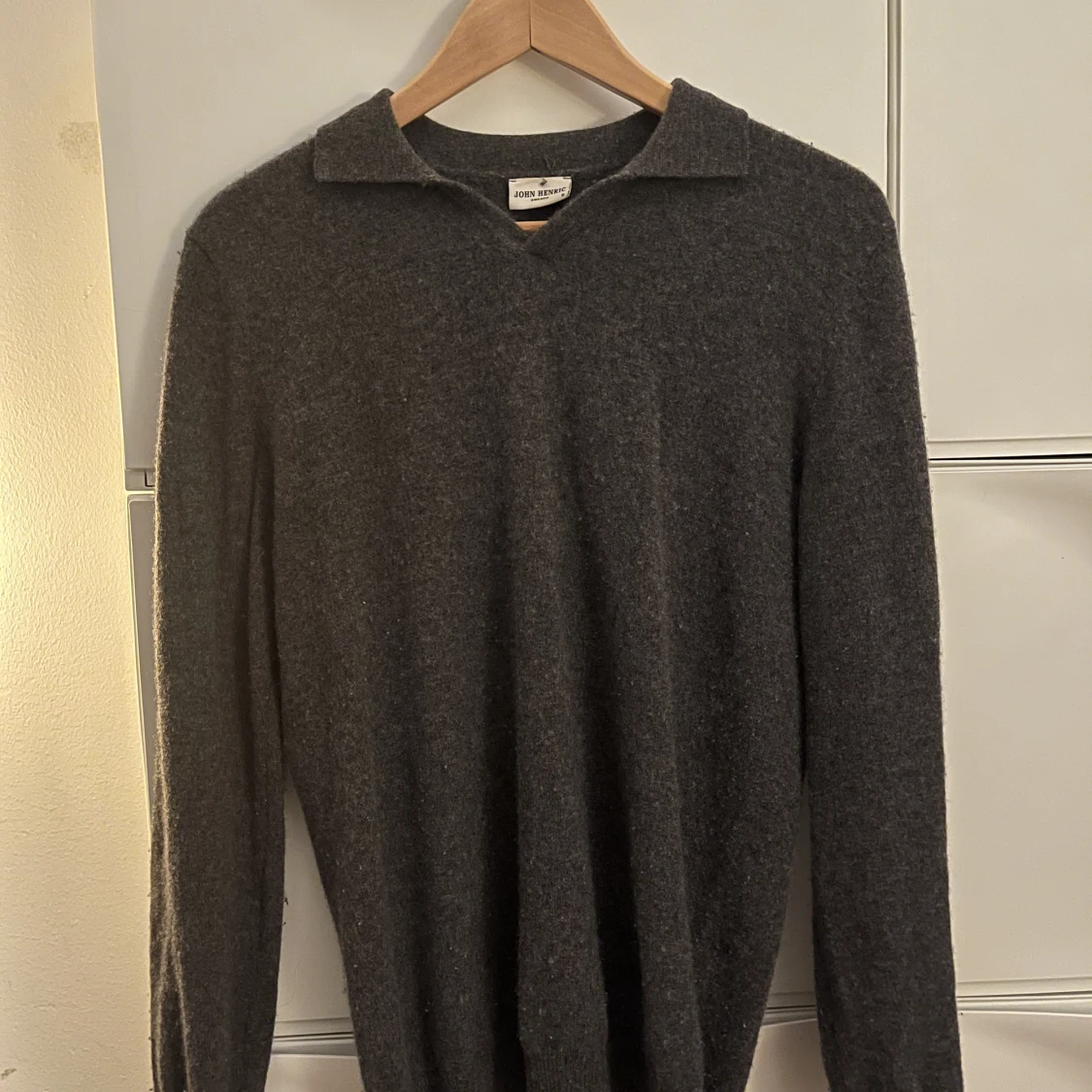 Stickad pikétröja  - 90