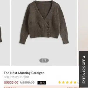 Jättemysig brun stickad tröja som inte kommer till användning❣️ Ordinarie pris 350 kr, säljer för 150! 