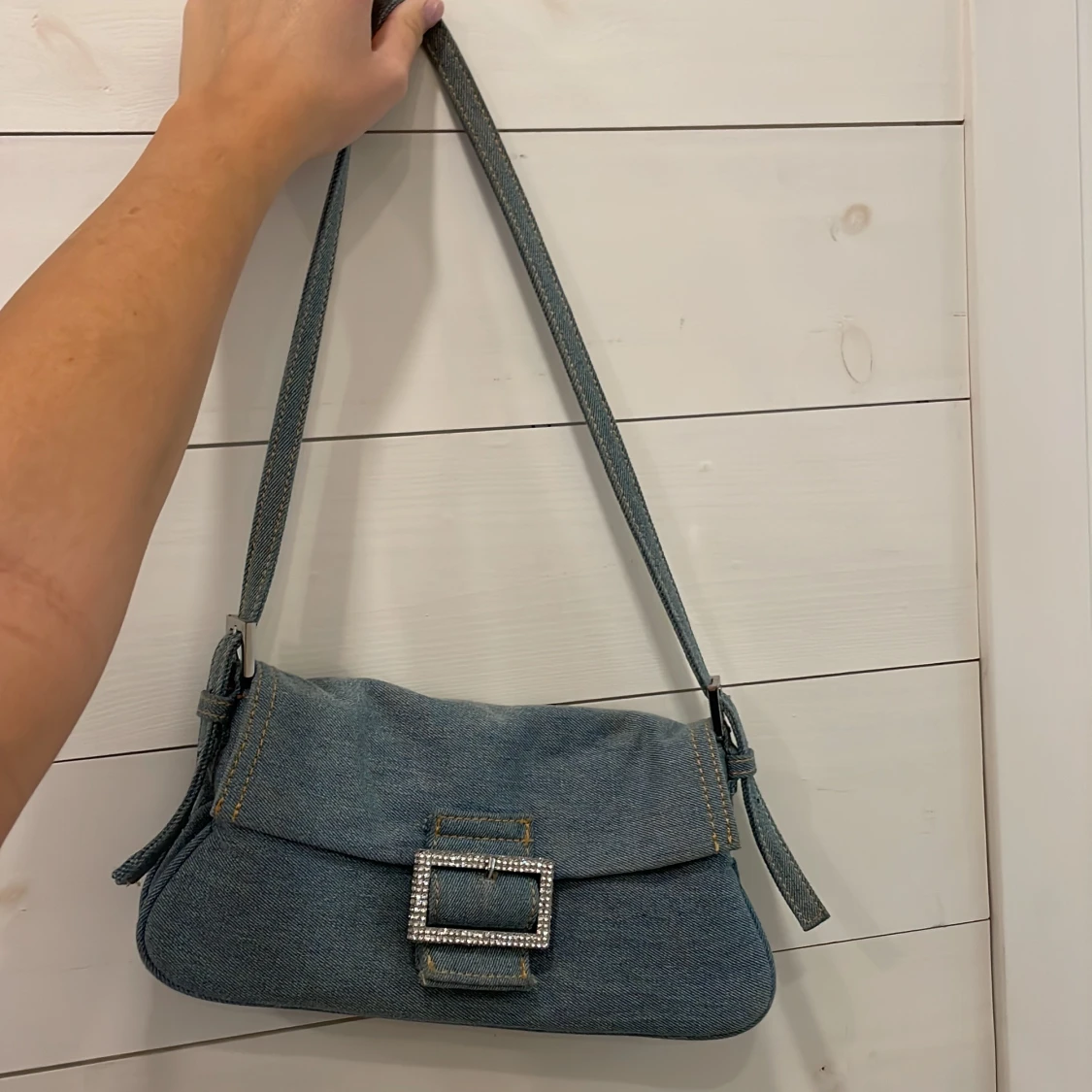 Väska i jeanstyg