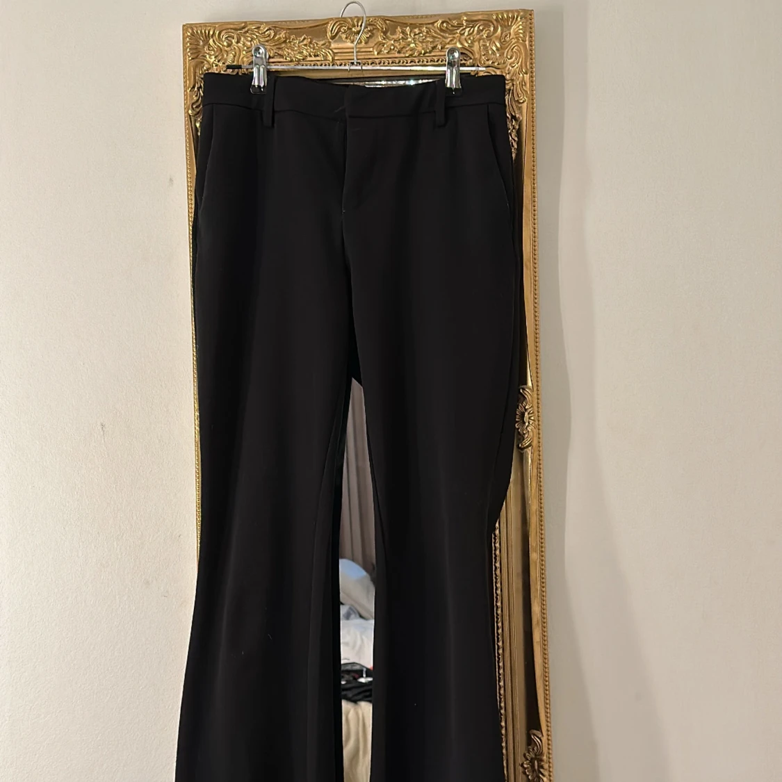 Mid Flared Kostymbyxor  - 91