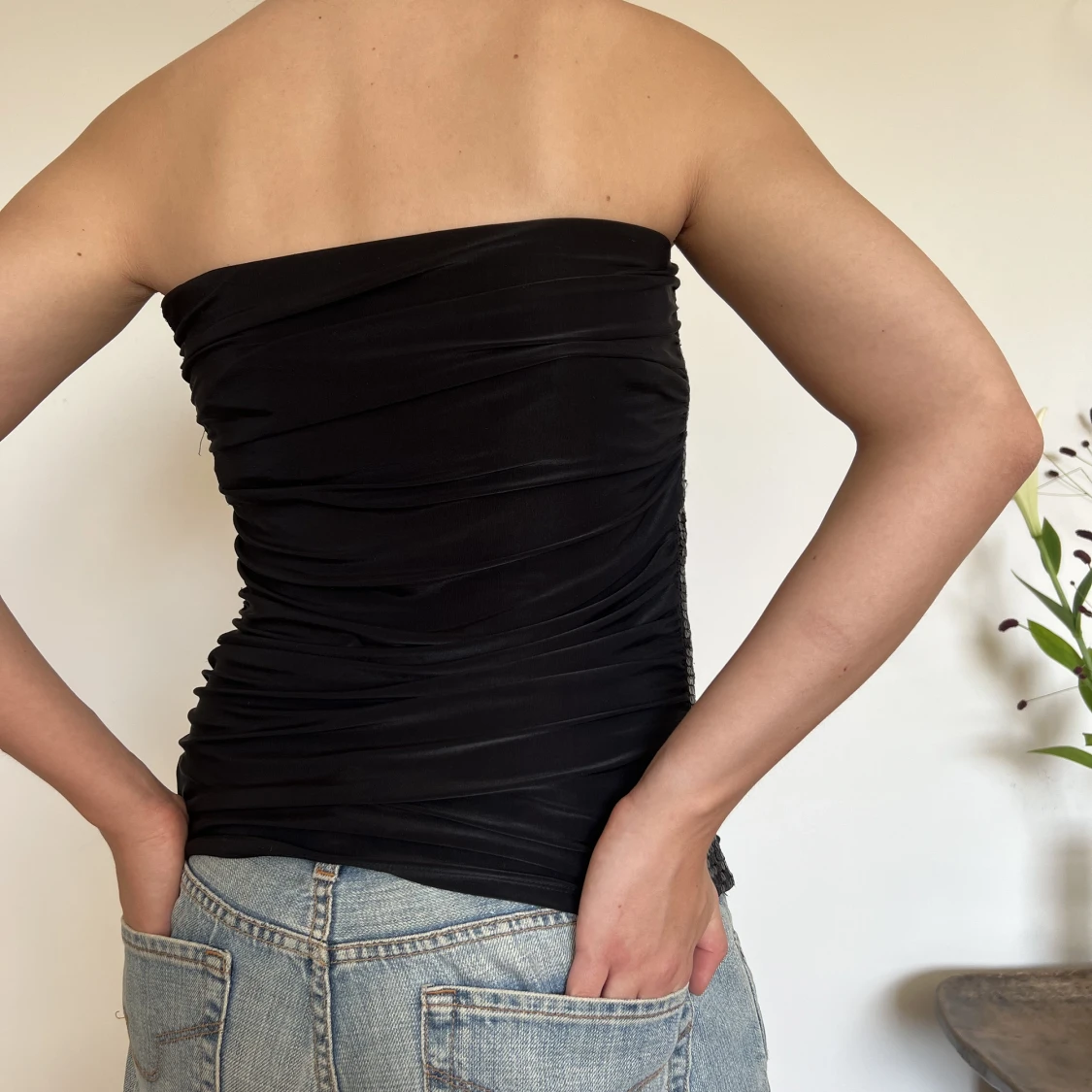 BANDEAU TOPP MED PALJETTER - 91