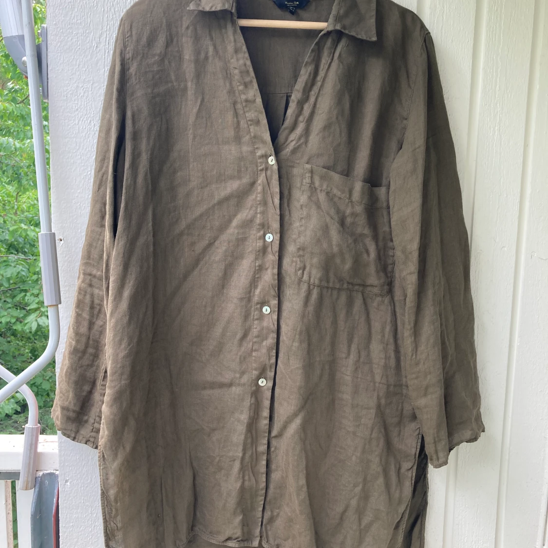 Längre Linneskjorta