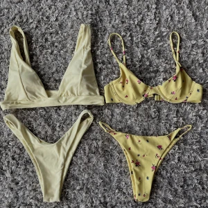 Bikini - Två jättesöta bikinis, går o köpa separat 💛den till vänster är endast testad! 