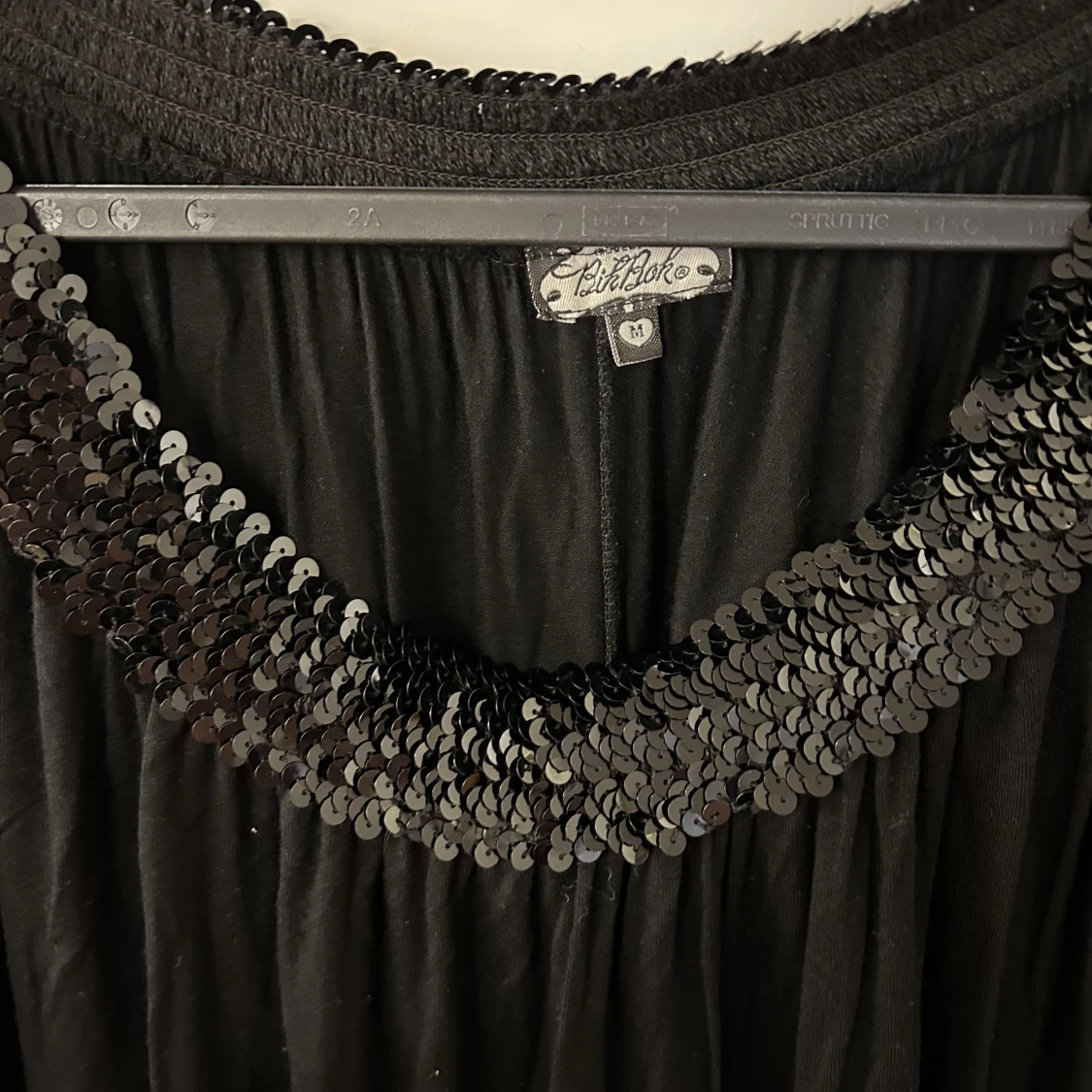 Oversize t-tröja paljetter M - 91