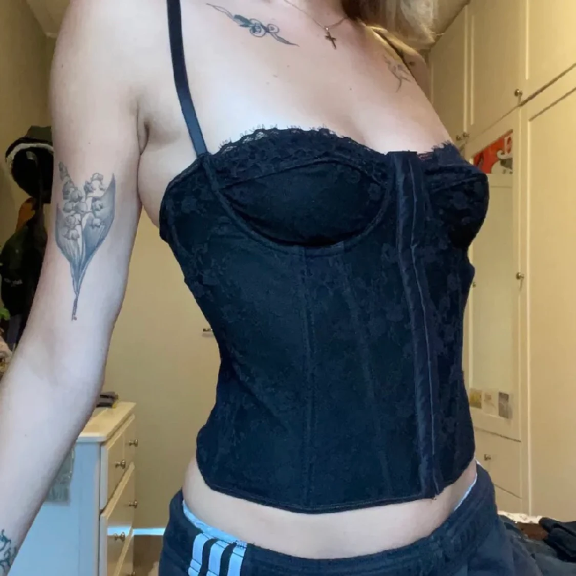Korsett-topp, shein