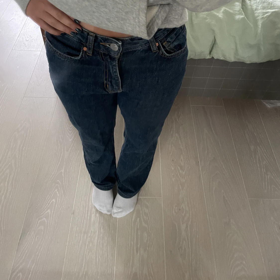 Lågmidjade jeans  - 91