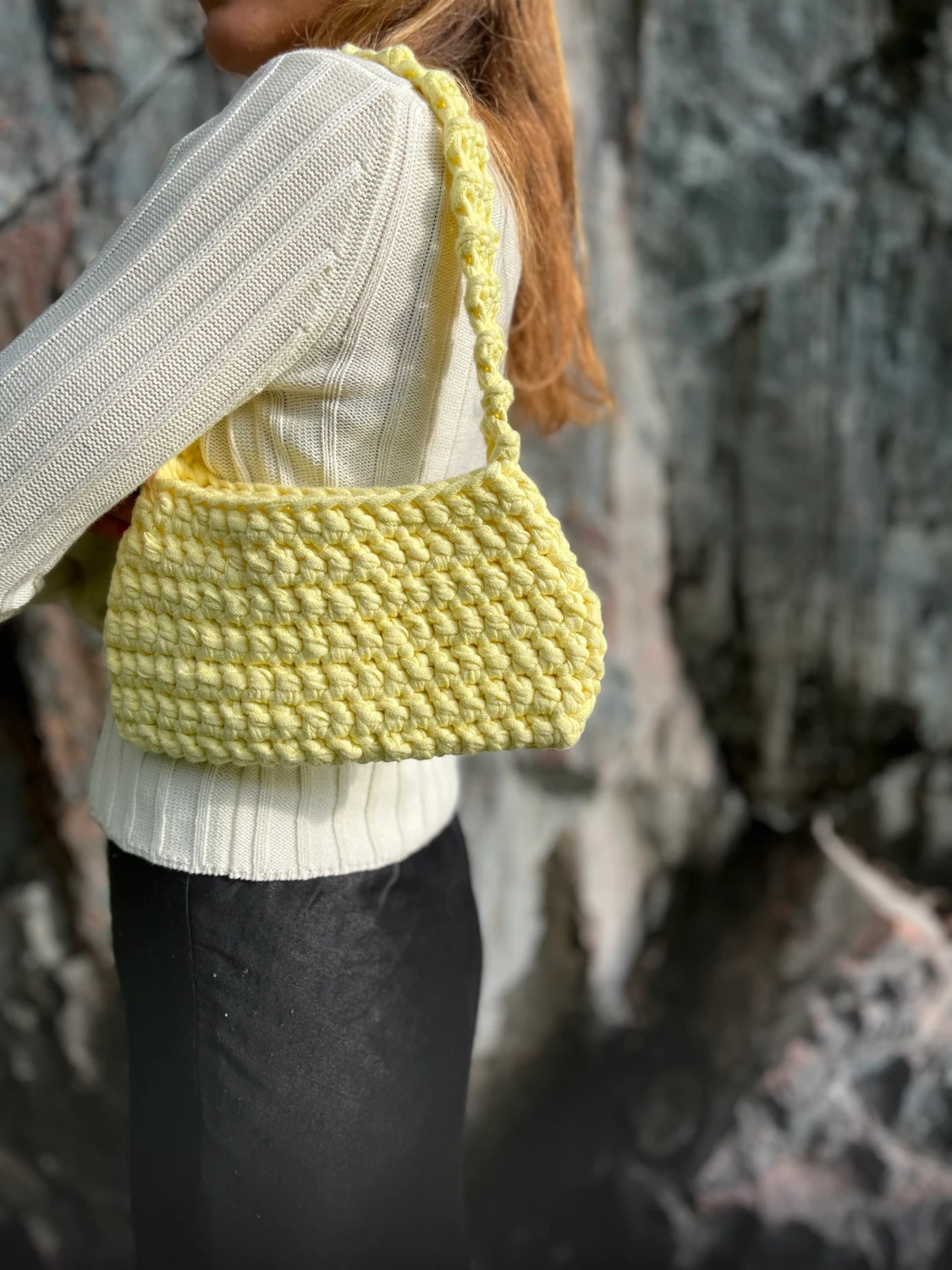 Crochet mini bag - 90