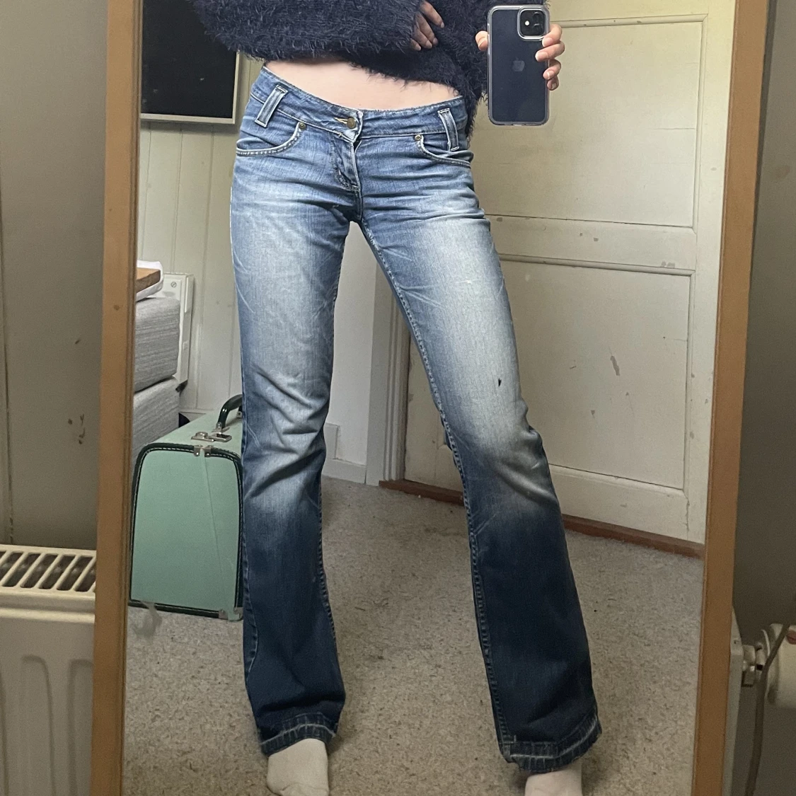 Lågmidjade lee jeans - 91