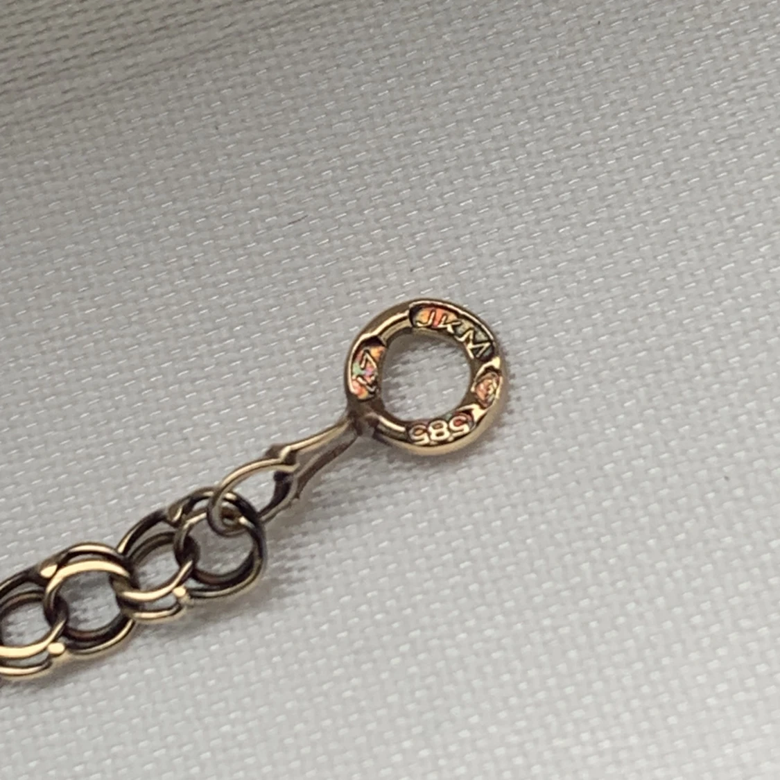 Bismarck halsband 14k guld 43cm långt 6g+ - 91