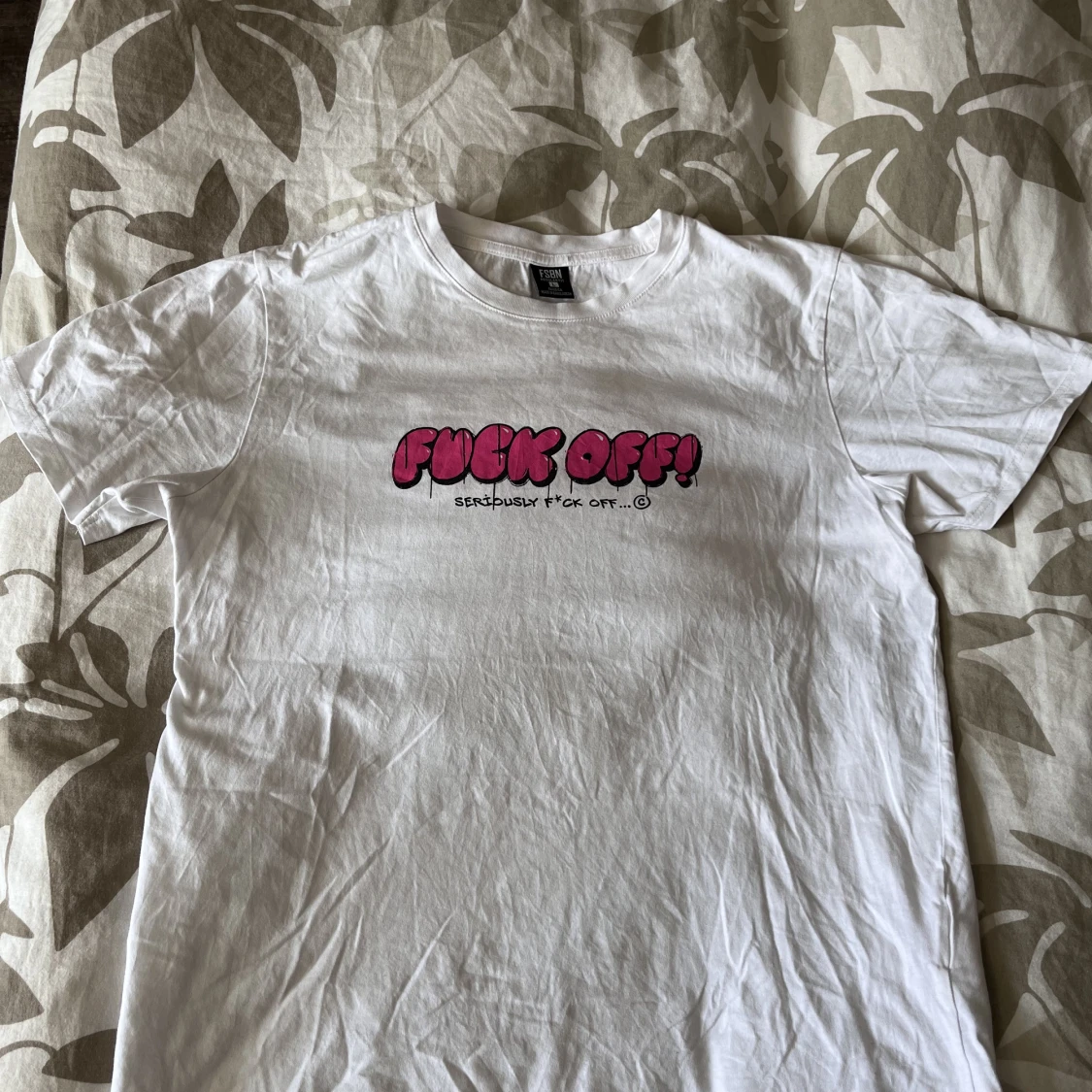 ”Fuck off” t-shirt