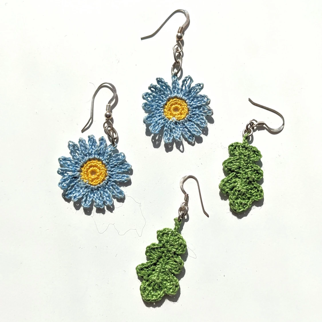 Crochet earrings / örhängen  - 91