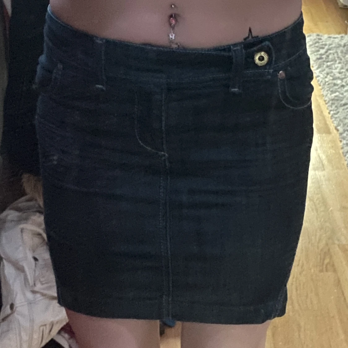 superfin jeanskjol - 91