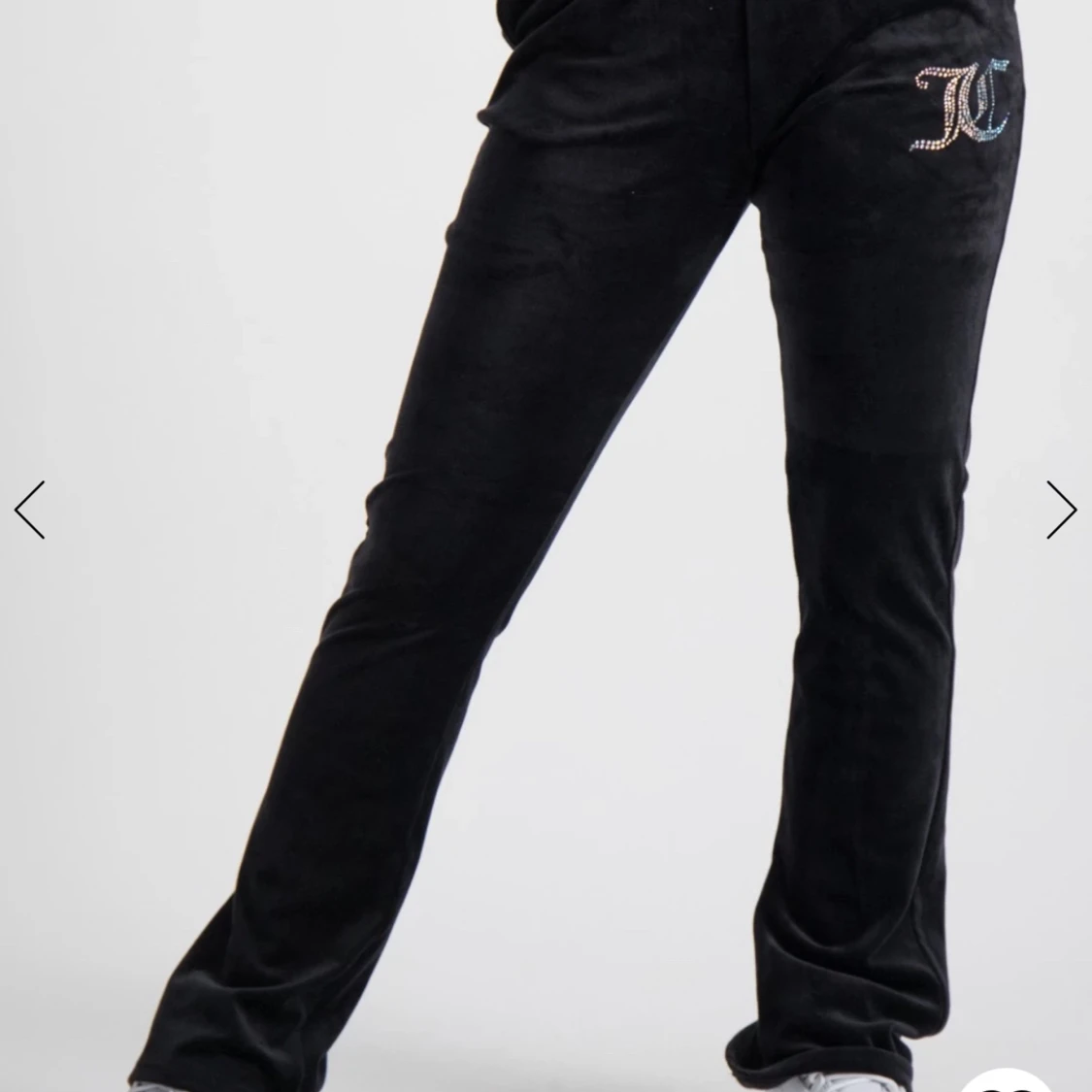 JUICY COUTURE -Diamante Velour bootcuy - 91