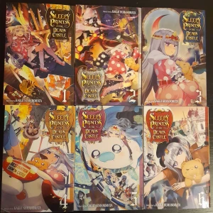 Sleepy princess in the demon casstle manga böcker - Det är böckerna 1-6. Språket är på engelska.  Alla böcker är i bra skick.  400 för allihopa, 70 kr styck.  Pris kan diskuteras