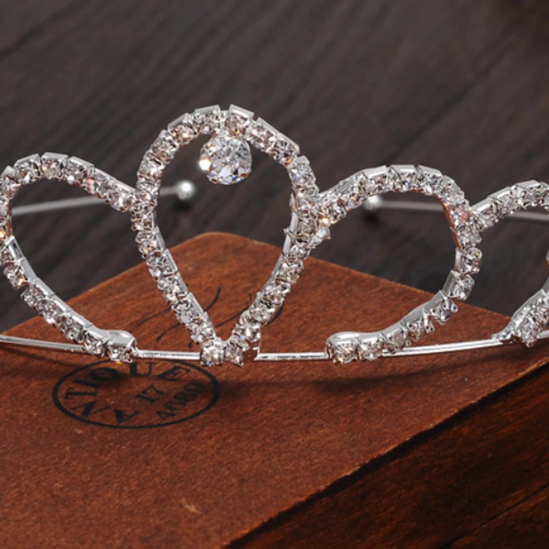 Strass/Kristll Brudkrona  - 91