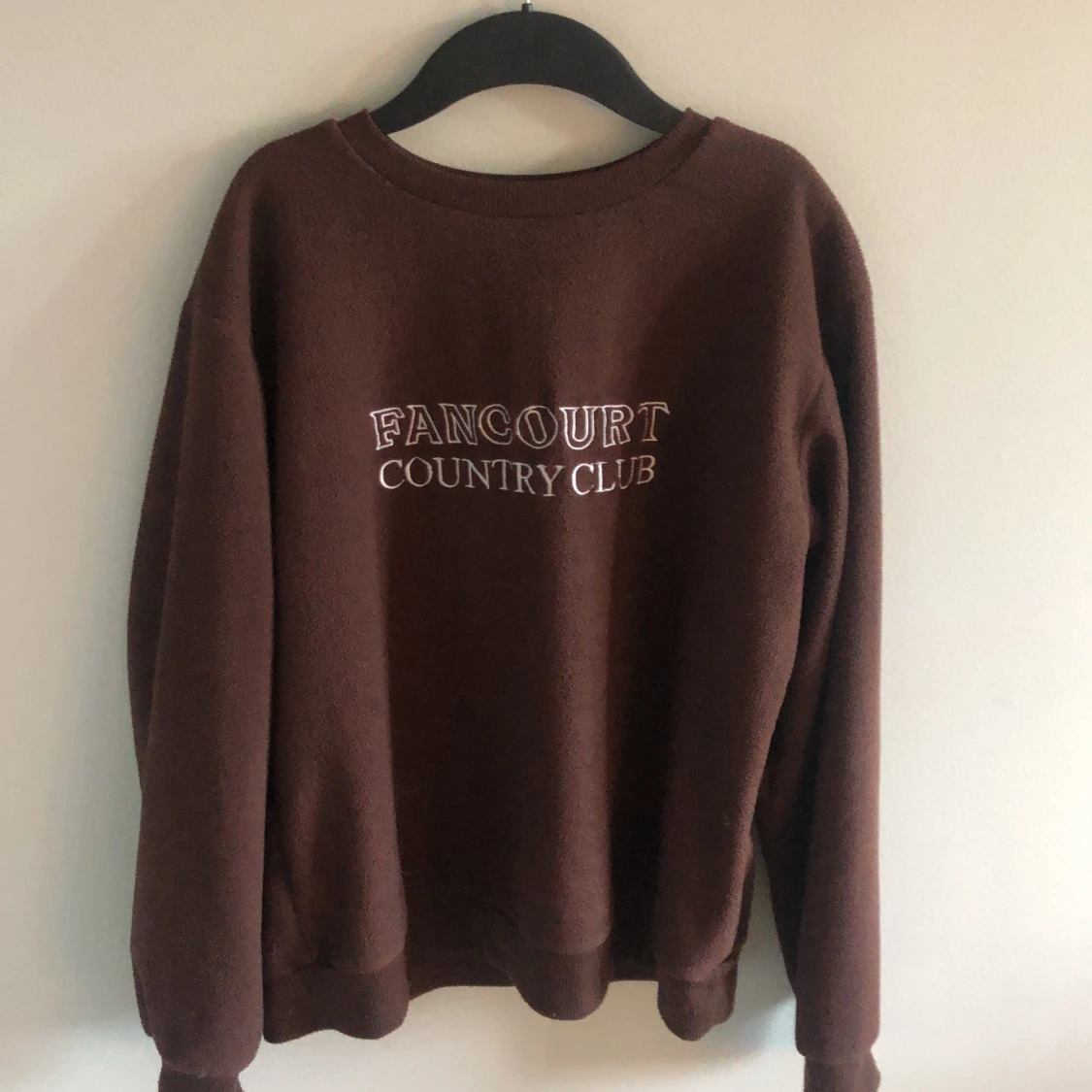 Brun sweatshirt