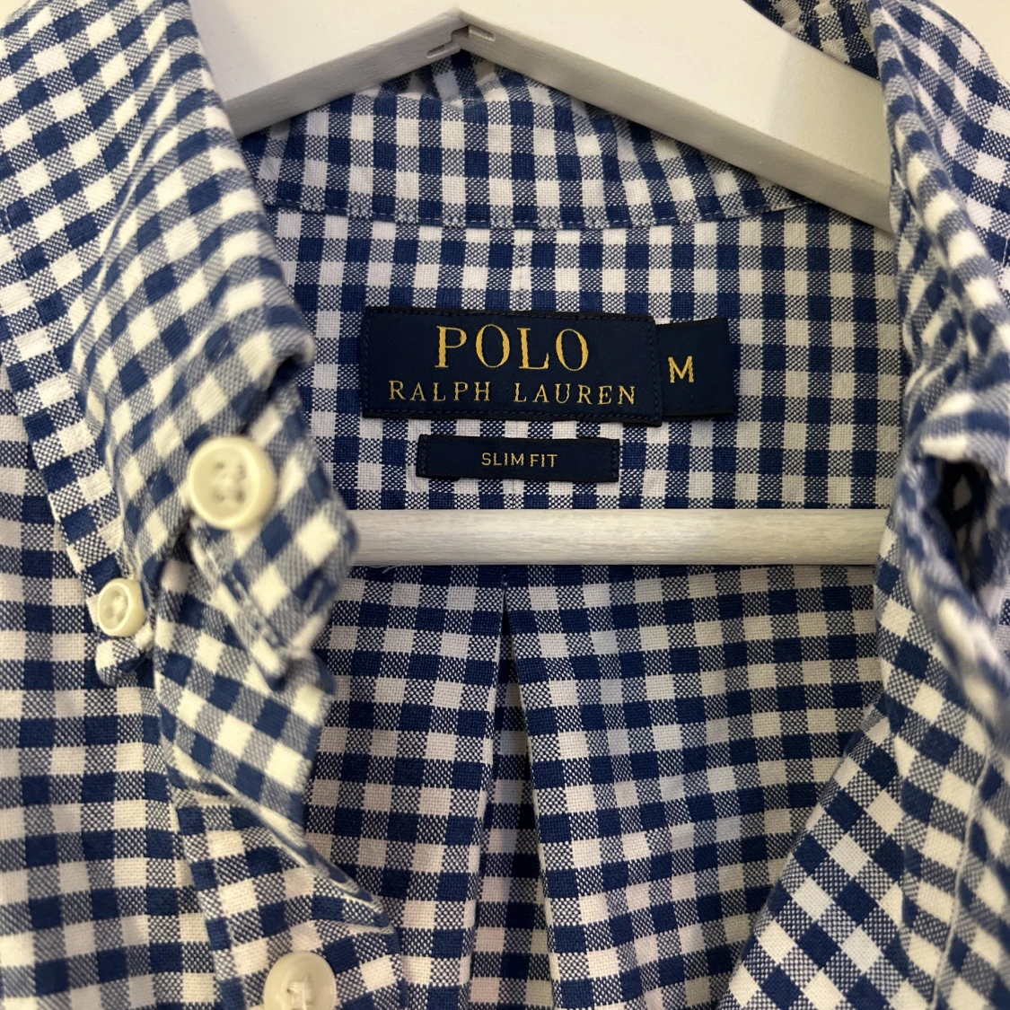 Ralp Lauren rutig skjorta - 91
