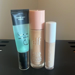 Elf smink - Detta är tre produkter ifrån elf. Säljer pågrund av att min hud var känslig mot dem (har inga problem med huden) alla produkter är testade 2-3 gånger, säljer halo glow för 210+frakt. ENDAST ELF HALO GLOW FINNS KVAR