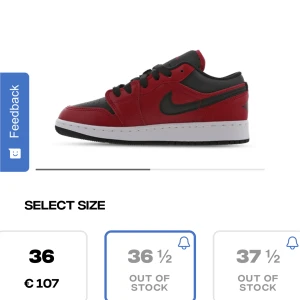 Jordan red black pebbled - Nyskick