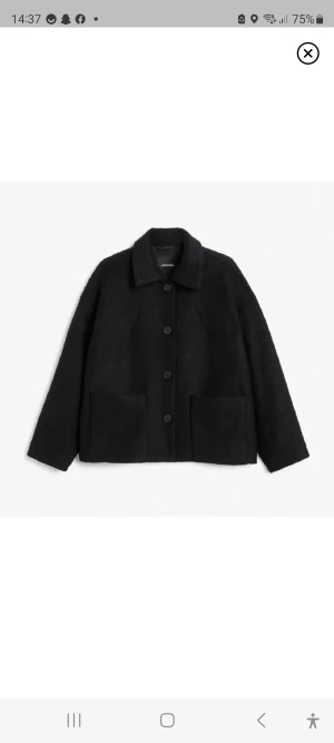 Svart kappa - Fin svart kappa