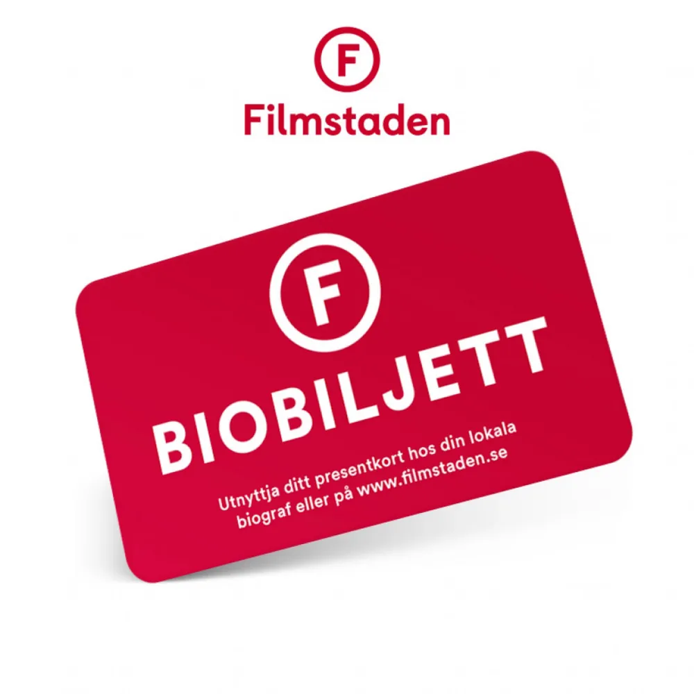 Biobiljett till valfri film hos Filmstaden  🎥 finns flera!!  Skickar koden i chatten efter betalning 🌸. Övrigt.