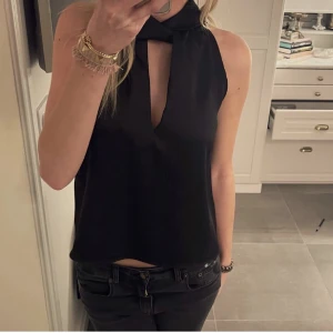 halterneck topp från zara - endast använd ett tillfälle