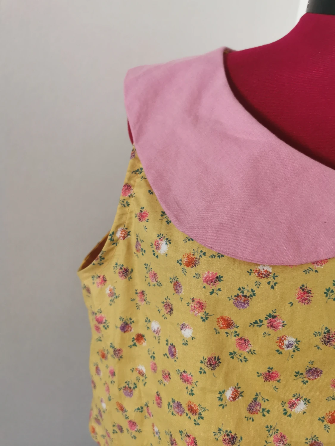 Croptop med krage  - 90