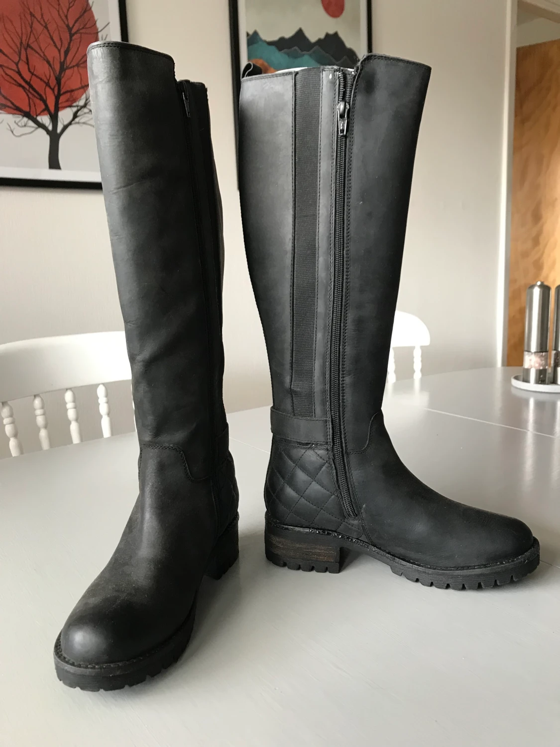 Stövlar/boots LÄDER stl 39 - 90