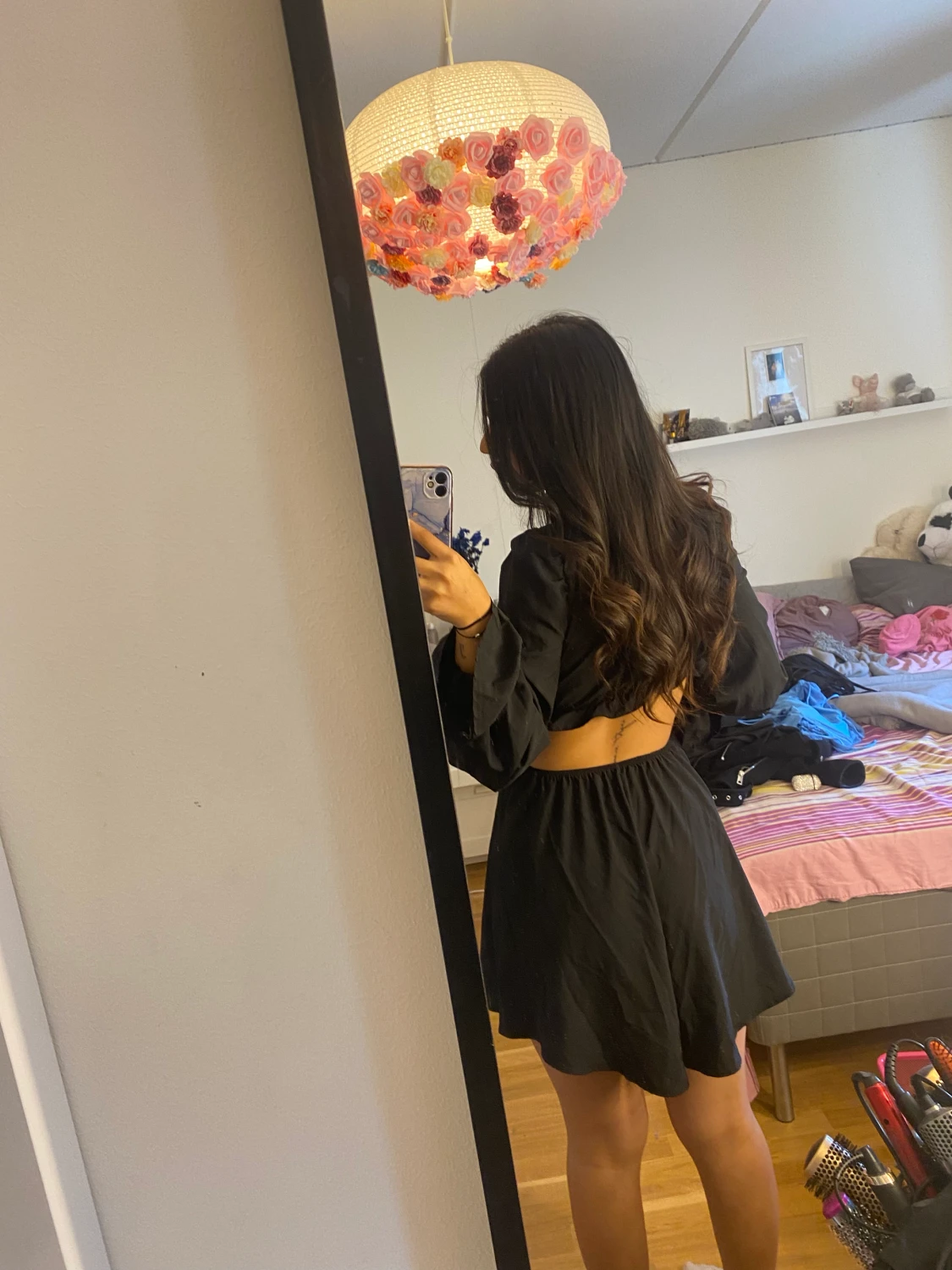 Classy svart klänning  - 90