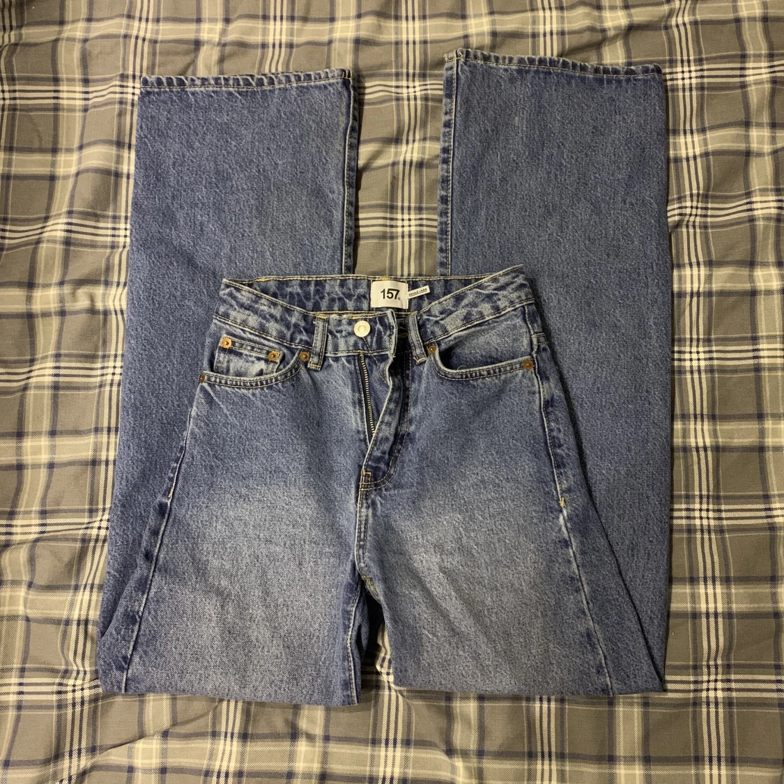 Mörkblå jeans - 91