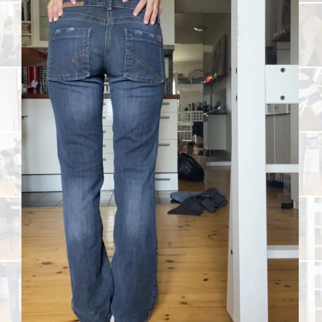 Lågmidjade jeans - 91