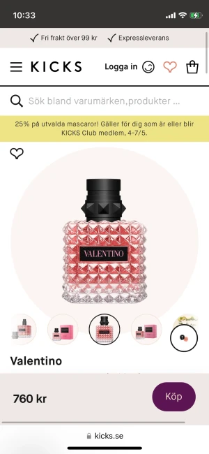 Valentino Perfym  - Säljer denna jättegoda valentino perfymen pga jag köpte fel doft. Jag skulle lämna tillbaka men kunde inte pga plasten på kartongen gått av, helt oanvänd och säljer därför till nästan fullpris. Hör av er vid fler frågor❤️