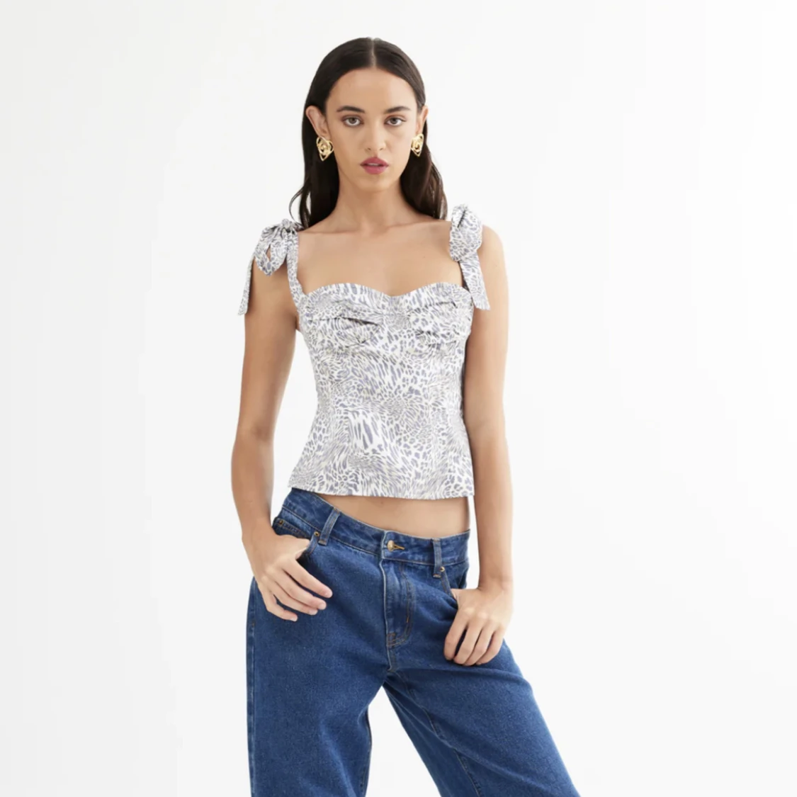 Leopard topp 