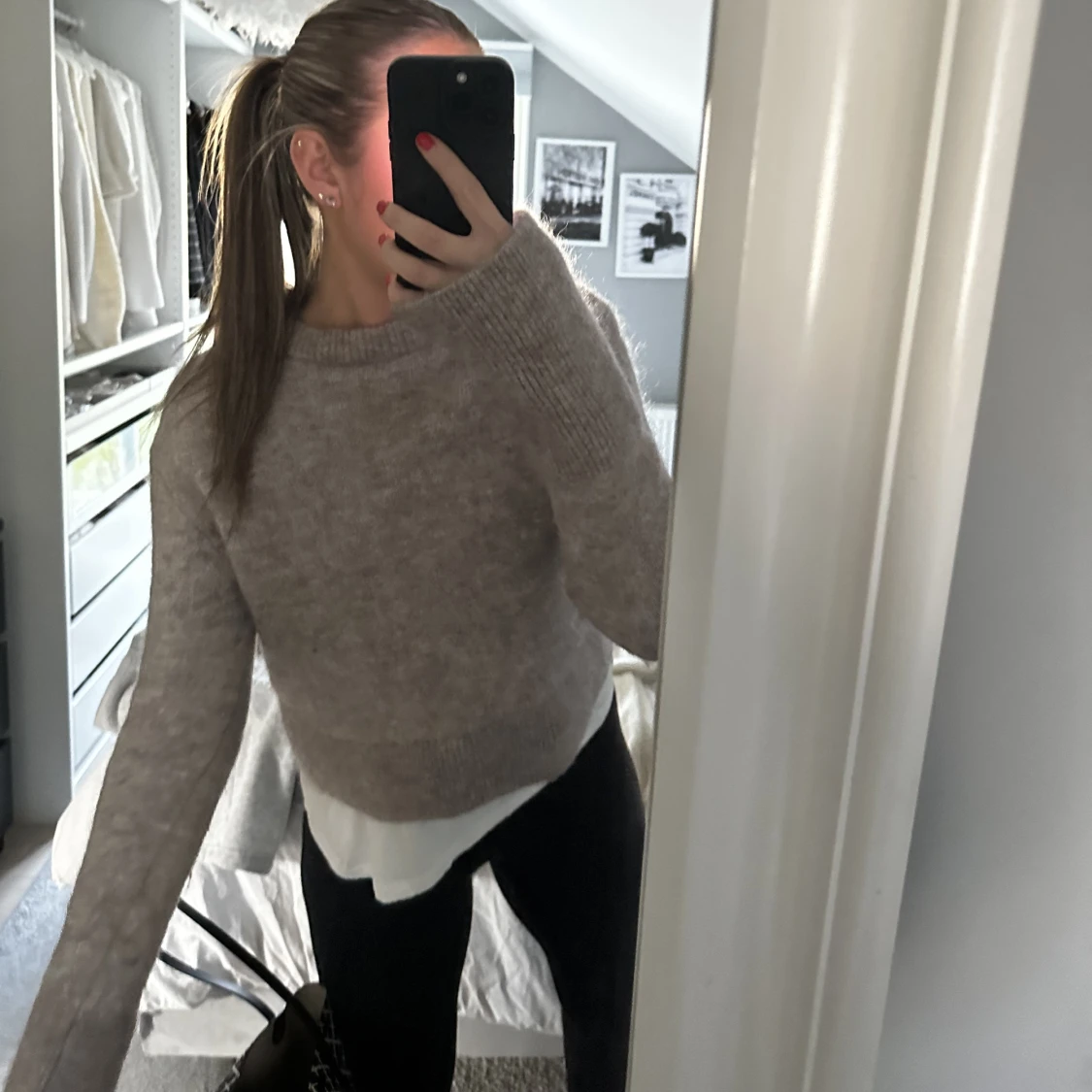 stickad tröja  - 90