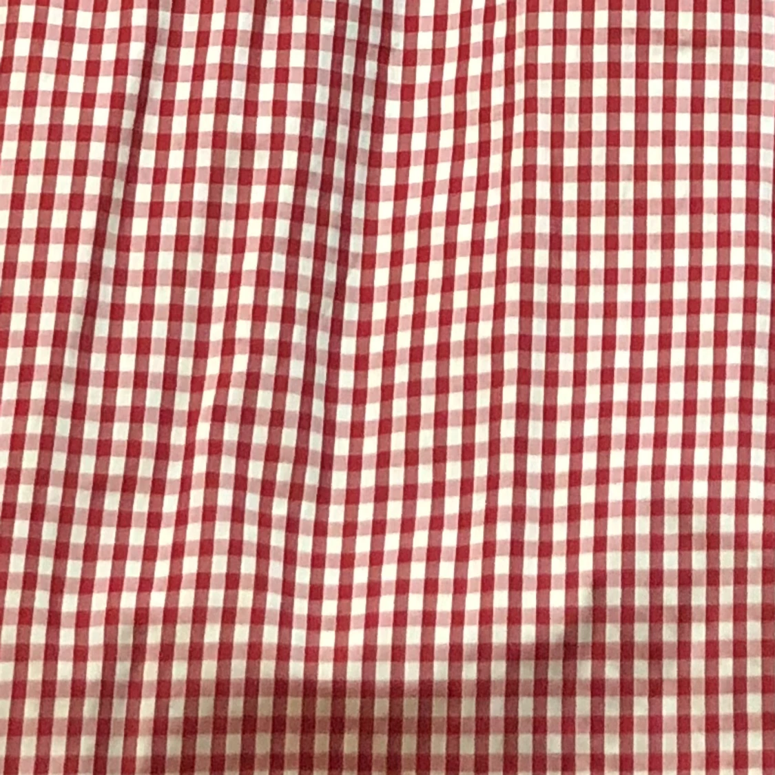 Röd gingham klänning - 91