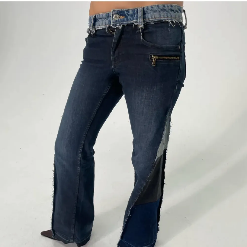 Såå coola jeans. Säljer då dem inte passa mig. . Jeans & Byxor.