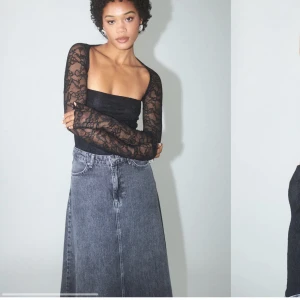 Spets topp - Strl S oanvänd 