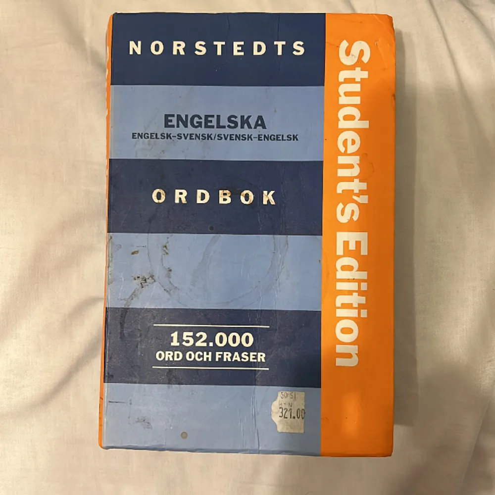 Ordbok för översättning från engelska till svenska . Övrigt.