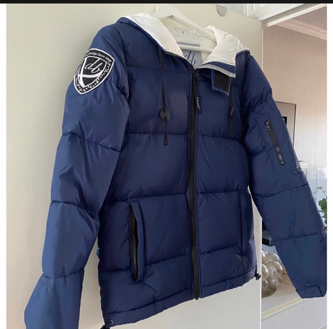 Blå D.brand jacka  - 90