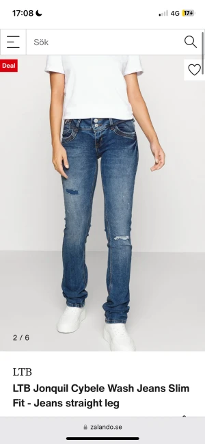 Ltb Jeans - Säljer mina blåa Ltb jeans som jag endast använt en gång men säljer då dom va någorlunda för långa för mig som är 163💕hör av er för fler bilder 