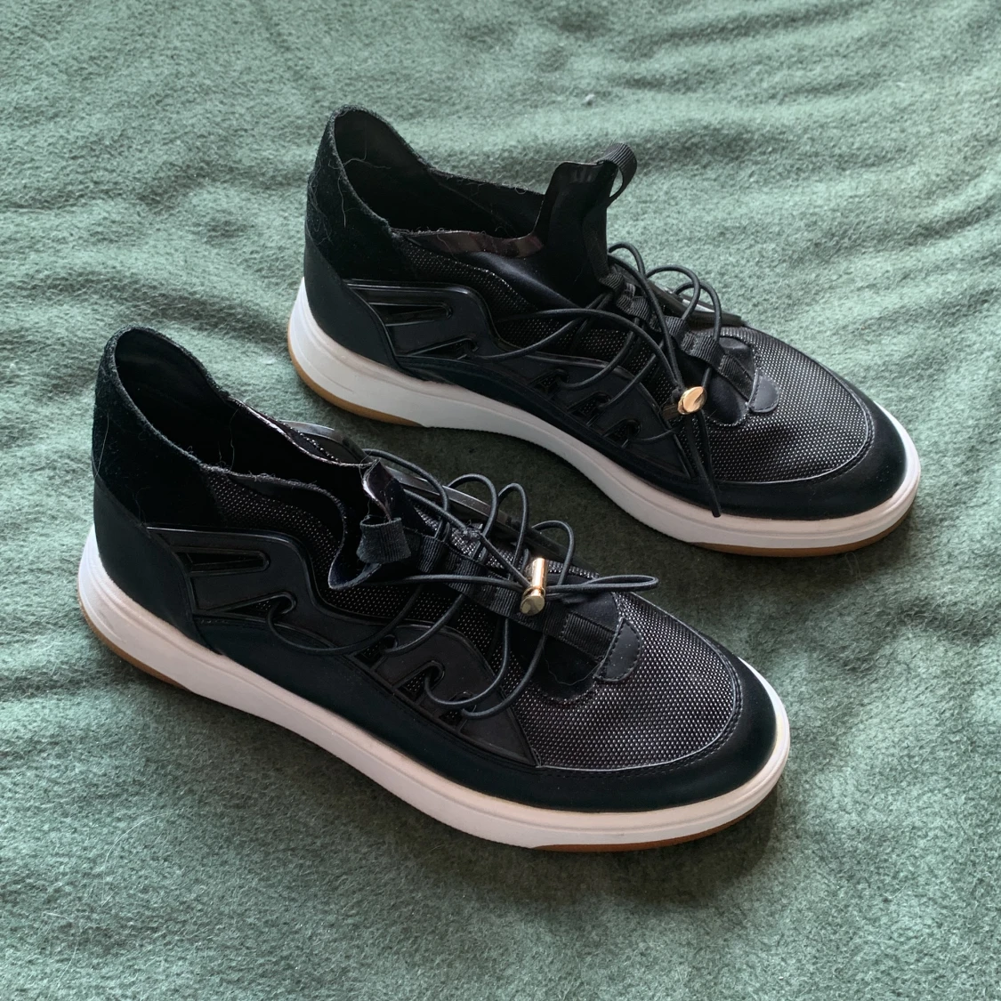 Skor 37 svart-vit - 90